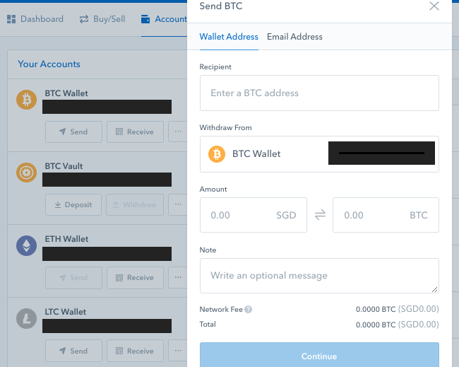 how to transfer money from gemini to coinbase